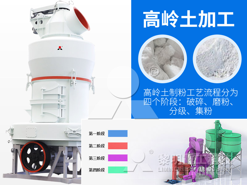 高嶺土粉磨機械